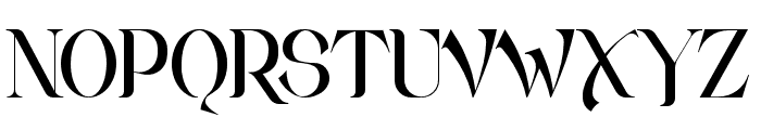 Zasque Font LOWERCASE