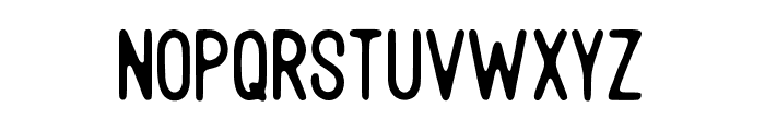Zawtturee-Regular Font LOWERCASE