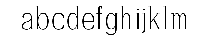 Zayley-Regular Font LOWERCASE