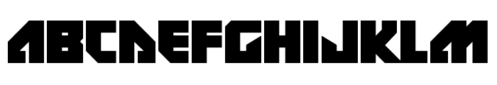 ZeF RAVE Font LOWERCASE