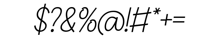 Zelena Sintya Italic Font OTHER CHARS
