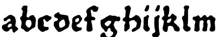 Zell Font LOWERCASE