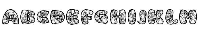 Zen3 Regular Font UPPERCASE