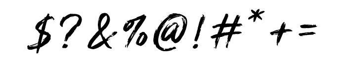 Zenghief-Regular Font OTHER CHARS