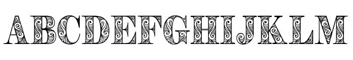 Zengo Regular Font UPPERCASE
