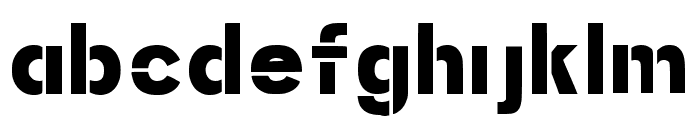 Zenith Regular Font LOWERCASE
