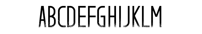 Zephyr Grunge Font LOWERCASE