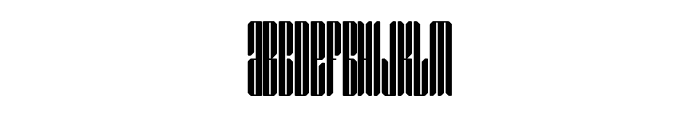 Zephyrus Rounded Font UPPERCASE