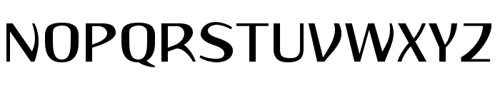 Zettamusk-Regular Font UPPERCASE