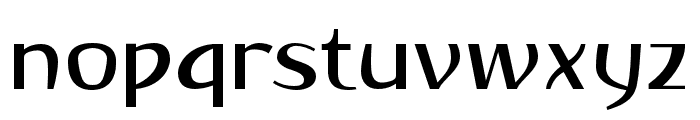 Zettamusk-Regular Font LOWERCASE