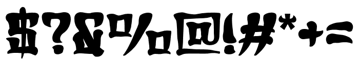 Zetwih-Regular Font OTHER CHARS