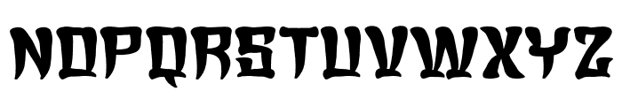 Zetwih-Regular Font UPPERCASE