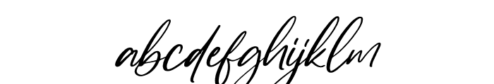 Zevallya Italic Font LOWERCASE