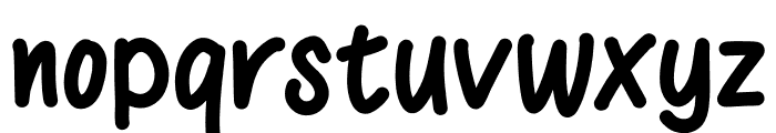 Zhasky Font LOWERCASE