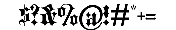 Zhygit-Regular Font OTHER CHARS
