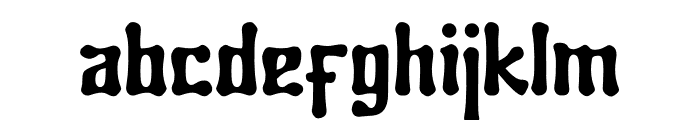 Zhynsalt Font LOWERCASE