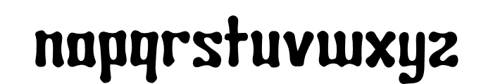 Zhynsalt Font LOWERCASE