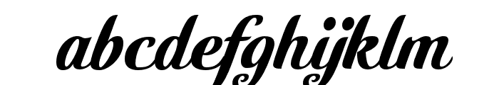 Zicatela-Regular Font LOWERCASE