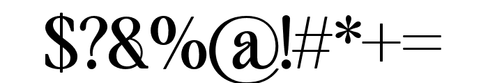 Zicola Regular Font OTHER CHARS