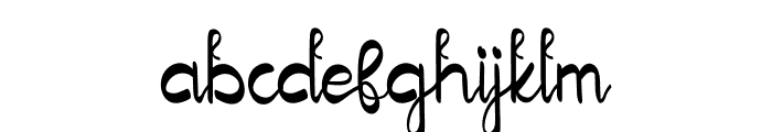 Zifilia Font LOWERCASE