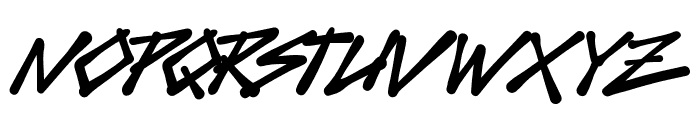 Zikzak-Regular Font UPPERCASE
