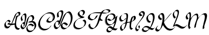 Zildjan Font UPPERCASE