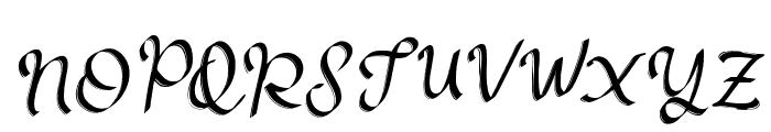 Zildjan Font UPPERCASE