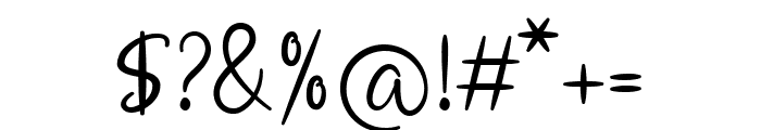 Zimphony San serif Font OTHER CHARS
