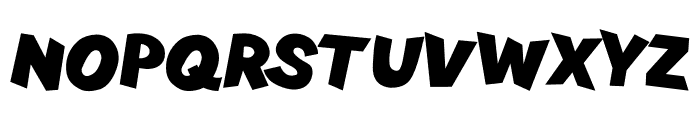 Zippy Smash Font UPPERCASE