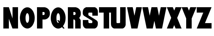 Zocce Font UPPERCASE