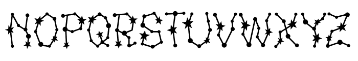 ZodiacStar Font UPPERCASE