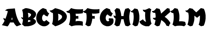 Zombie Army Font UPPERCASE