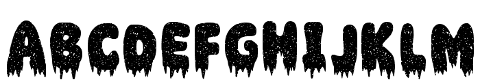 Zombie Attack Regular Font UPPERCASE