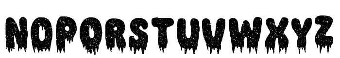 Zombie Attack Regular Font UPPERCASE