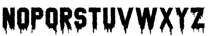Zombie-Blood Font UPPERCASE