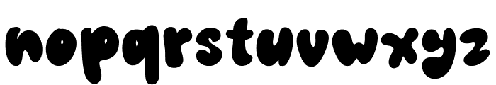 Zombie Funky Regular Font LOWERCASE