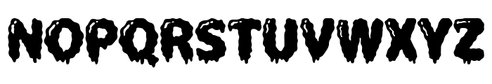 Zombie House Font UPPERCASE