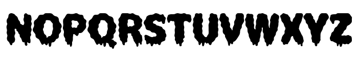 Zombie House Font LOWERCASE