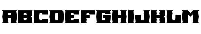 Zombie Hunted Font LOWERCASE