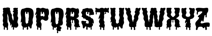 Zombie Hunter Font LOWERCASE