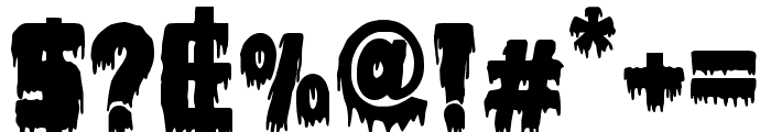 Zombie Mummy1 Font OTHER CHARS