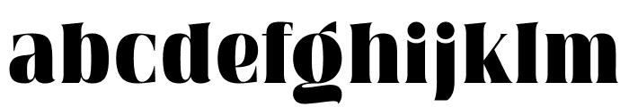 Zonnk Font LOWERCASE