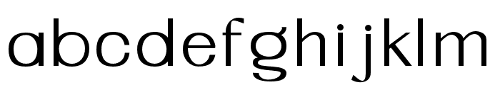 Zornite-Regular Font LOWERCASE