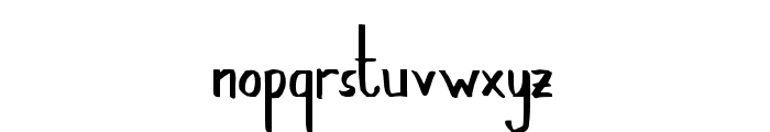 Zoro Font LOWERCASE