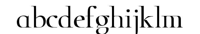 Zt Chablis Medium Slow Font LOWERCASE