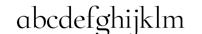 Zt Chablis Regular Font LOWERCASE