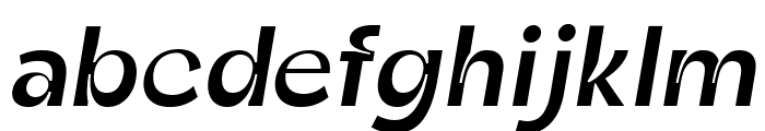 Zt Shago Medium Italic Font LOWERCASE