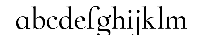 ZtChablis-Medium Font LOWERCASE