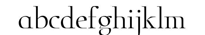 ZtChablis-Slow Font LOWERCASE