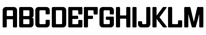 Zughenk Regular Font UPPERCASE